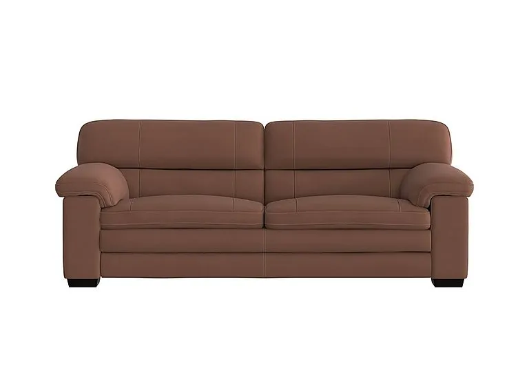 Cozee Fabric 3 Seater Sofa - Hazelnut