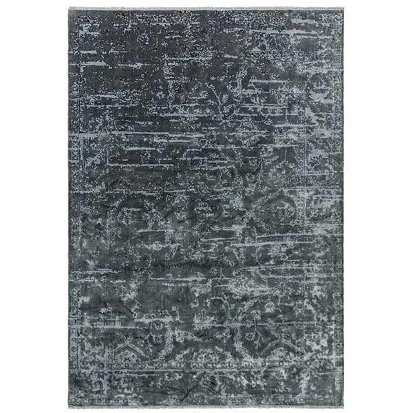 Zadana Abstract Rug  Charcoal