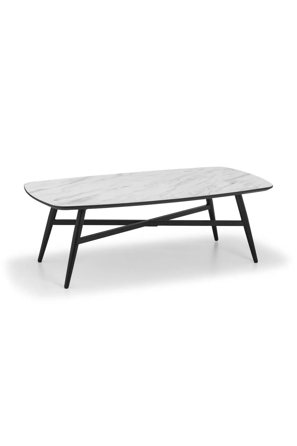 Julian Bowen Caruso Rectangular Coffee Table in White 2