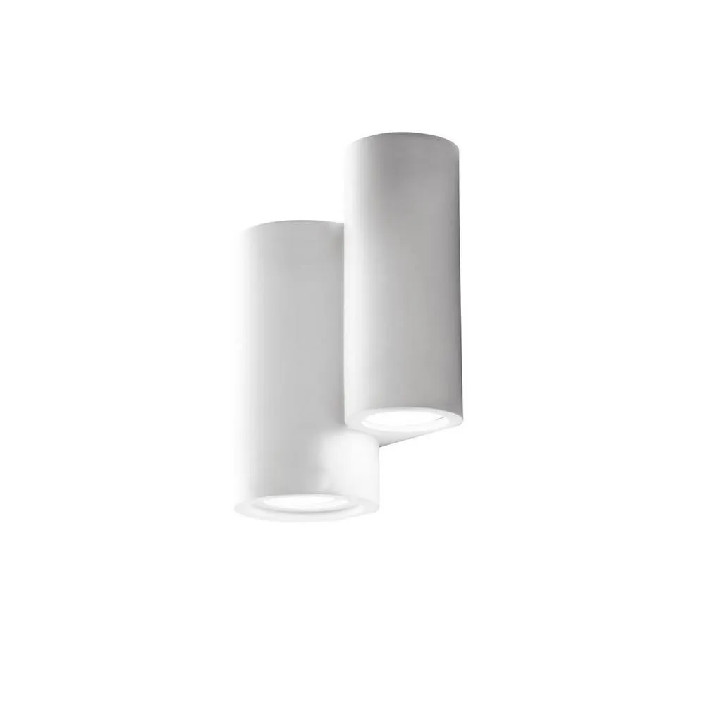 Netlighting Banjie Paintable Plaster Wall Lamp White GU10