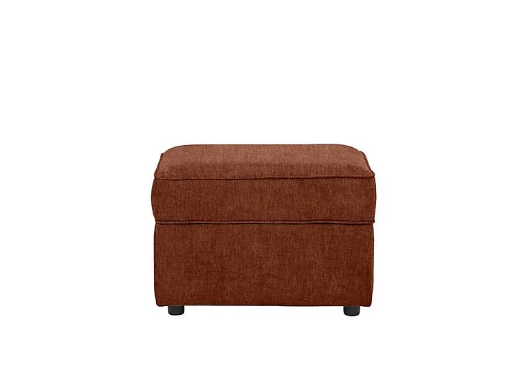 Primrose Storage Footstool - Brandy