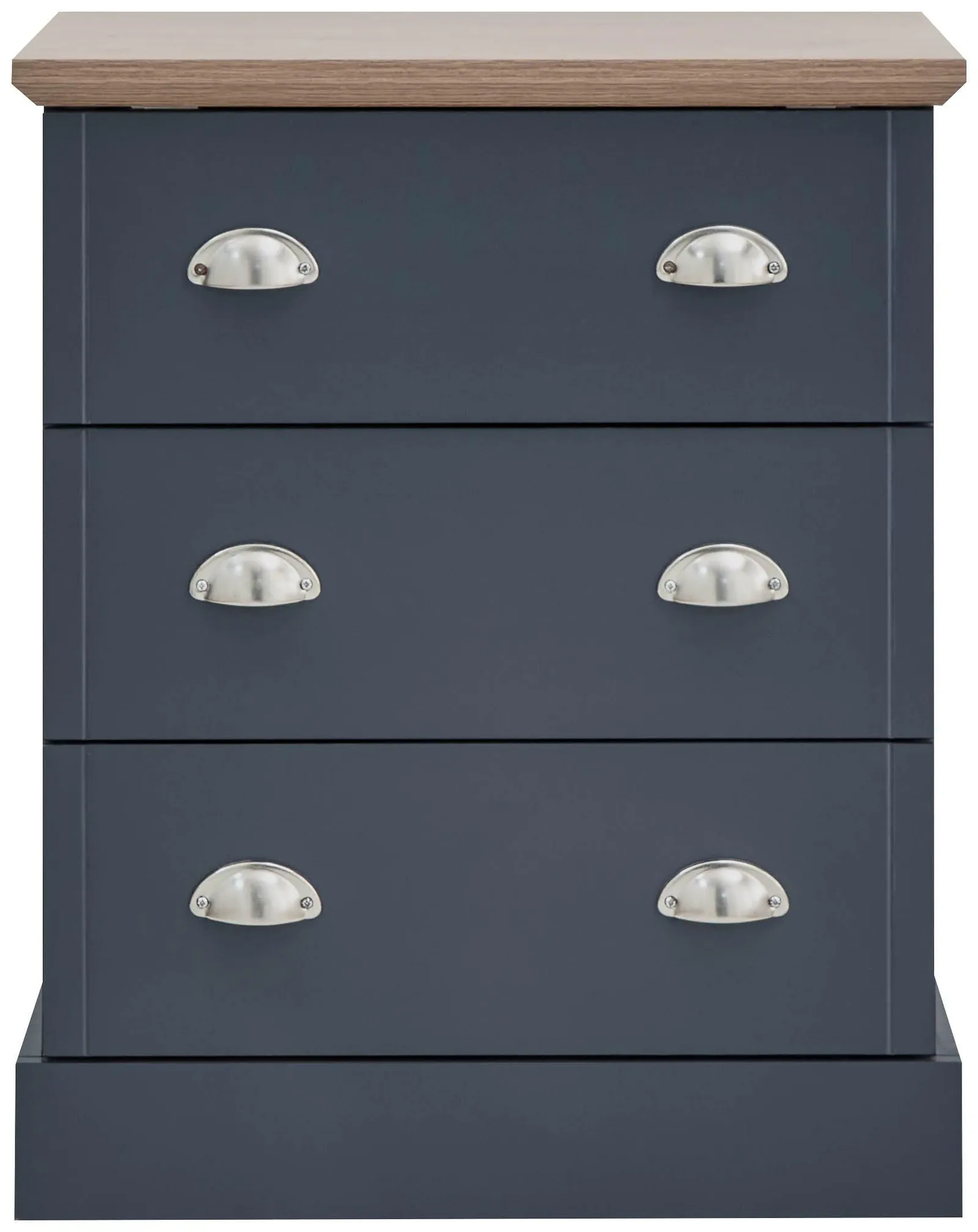 GFW Kendal 3 Drawer Chest in Blue 4