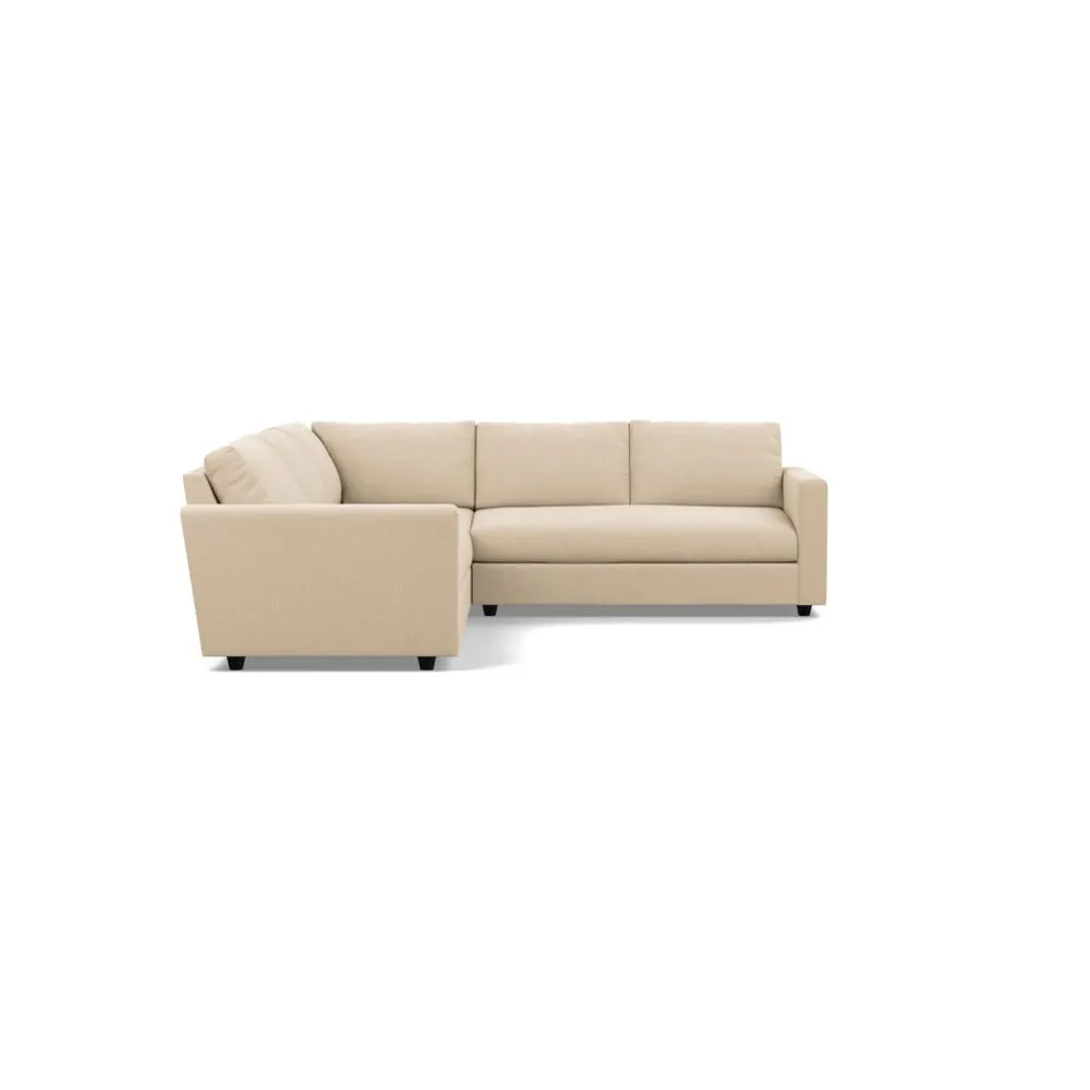Heal's Nimbus II Large Corner Sofa Brushed Cotton Oat