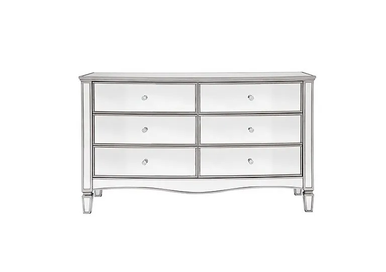 Chiara 6 Drawer Wide Chest