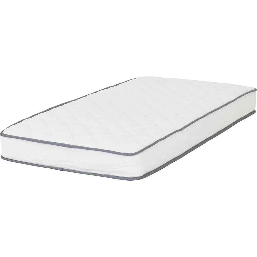 Seconique Yasmin 3' Roll-Up Mattress 18cm (Bonnel Spring) in White
