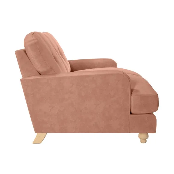 Martha Vintage Velvet 3 Seater Sofa 4
