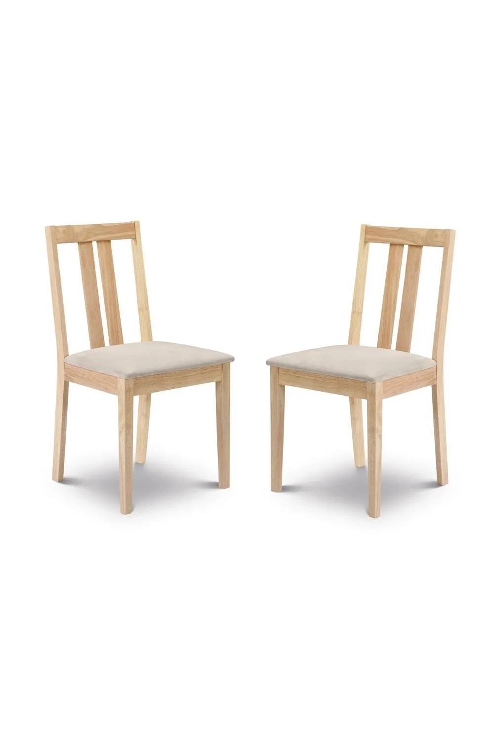 Julian Bowen Rufford Dining Chair (Set of 2) in Natural 4