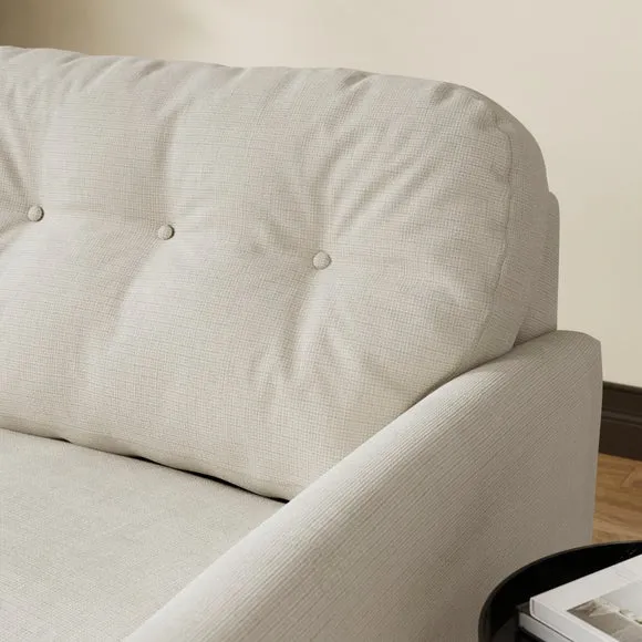 Sven Soft Texture Chenille 3 Seater Sofa 3