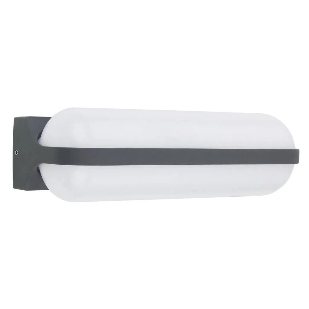 Netlighting Honna Outdoor Up Down Wall Lamp Anthracite IP54 LED 3000K in Grey 2