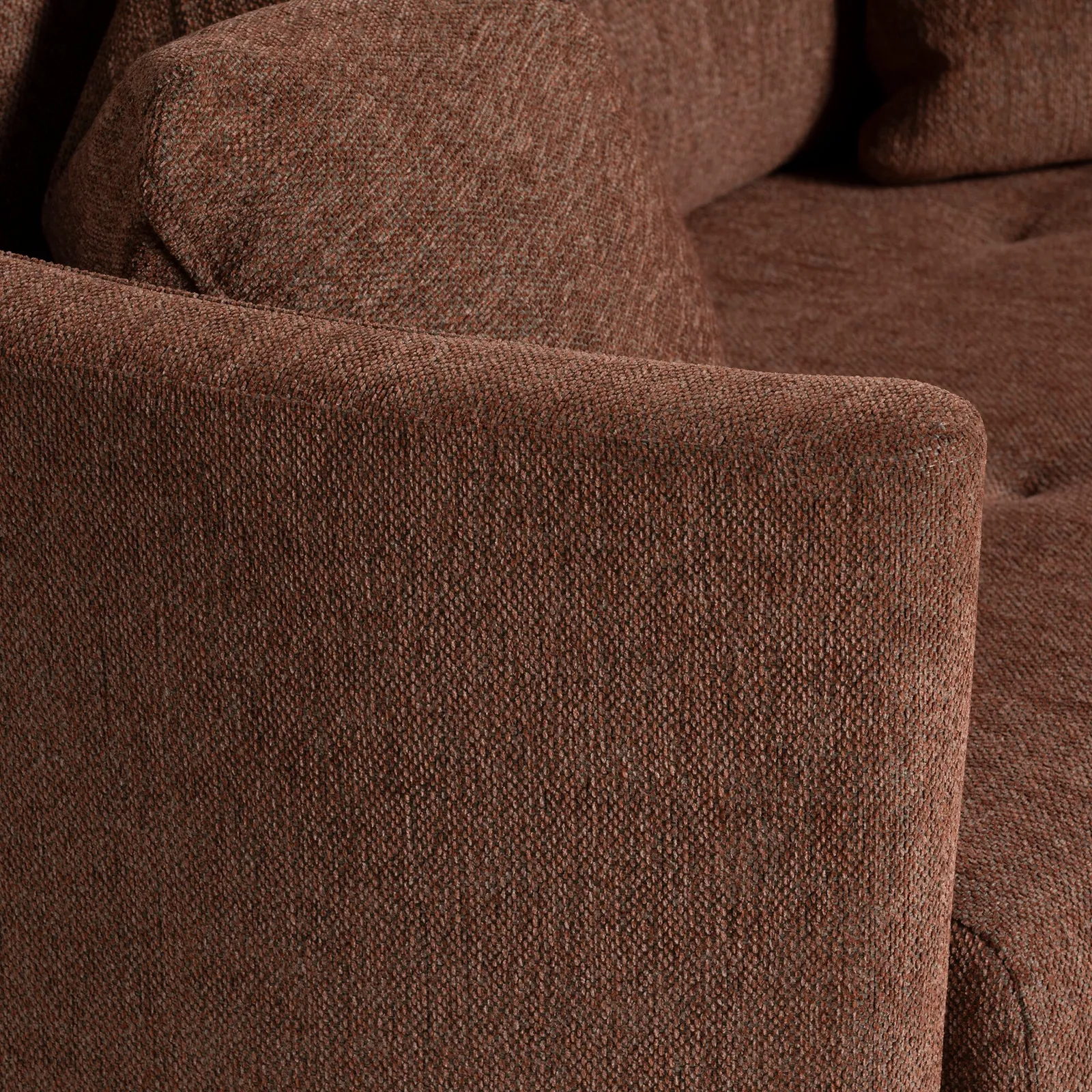 Varo Armchair Sofabed Curved Arm, Brown | Barker & Stonehouse 3