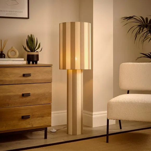 Beatrice Striped Floor Lamp 2