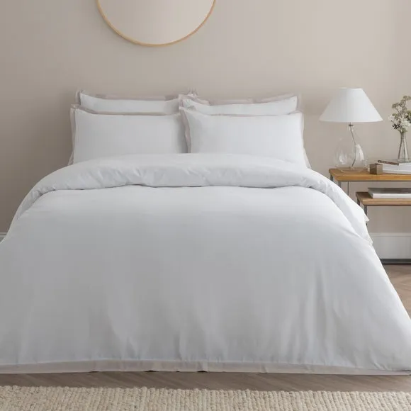 Adair Oxford Edge Duvet Cover & Pillowcase Set 1
