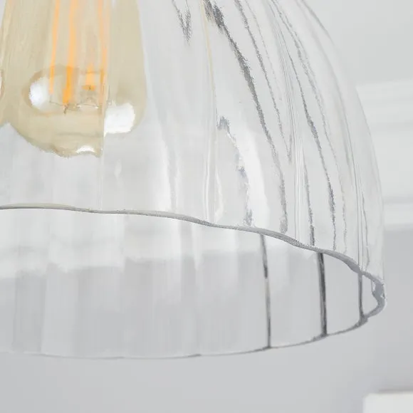 Churchgate Allexton Flush Ceiling Light 3