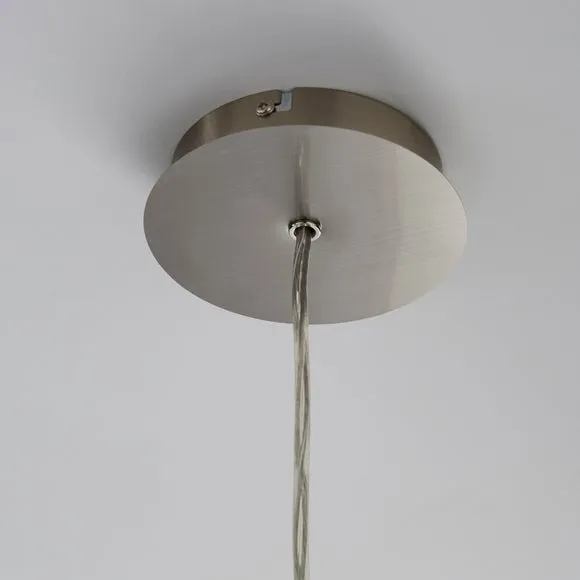 Hamptworth Dome Frosted Glass Pendant Light 4