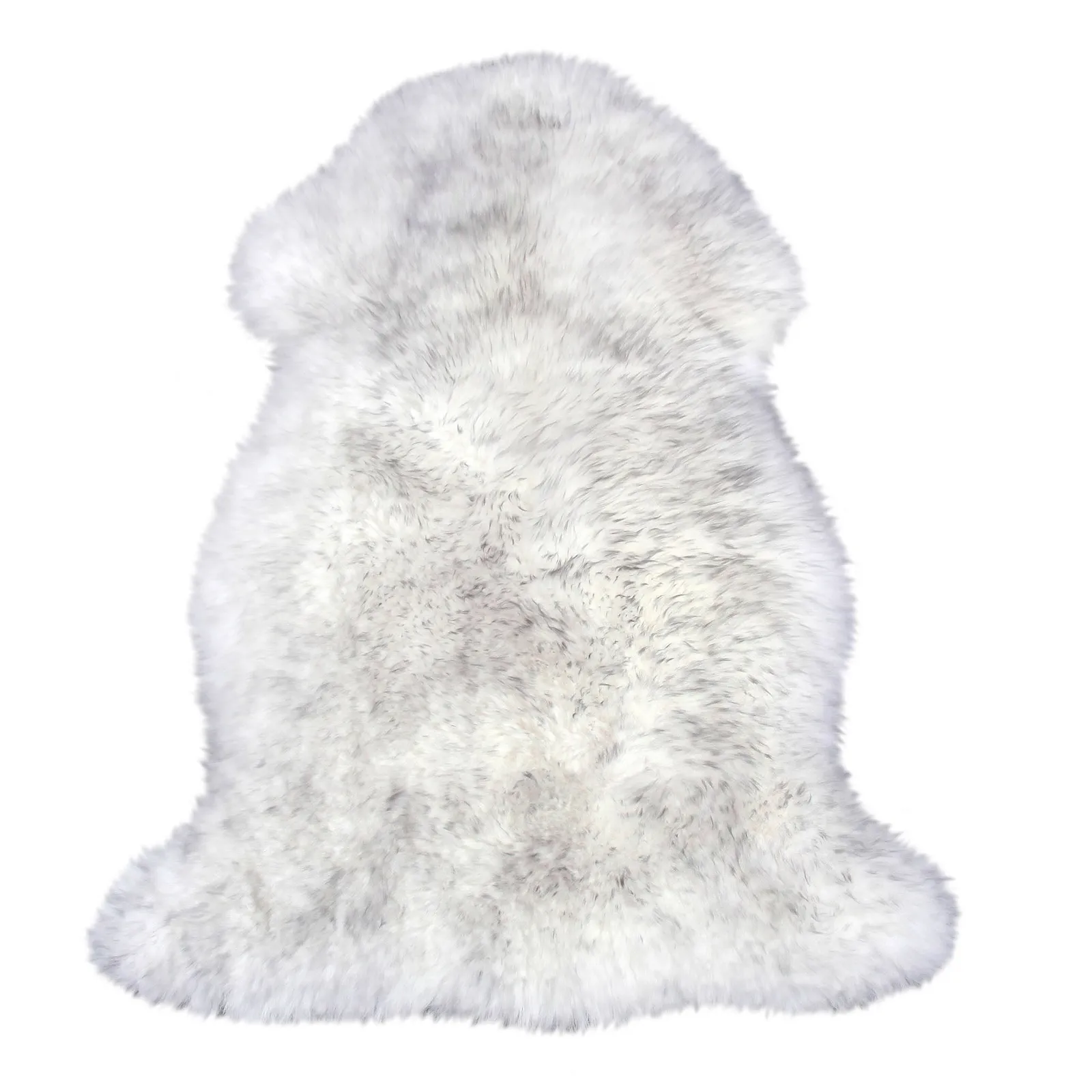 Single Pelt Sheepskin Rug Grey