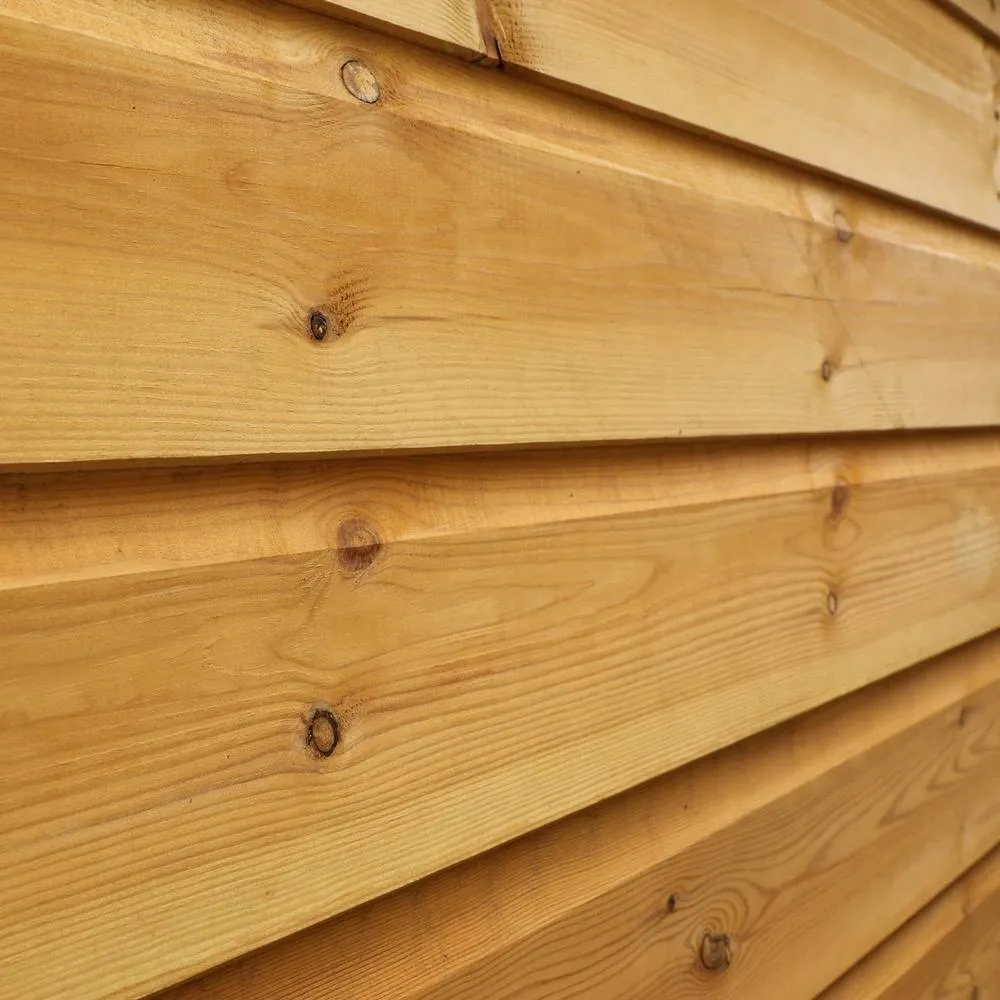 Mercia 4 x 6 Feet Shiplap Apex Shed - L124.1 x W197.6 x H204.2 cm - Brown 6