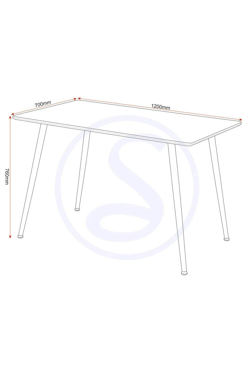 Seconique Barley Dining Table in Light Oak 5