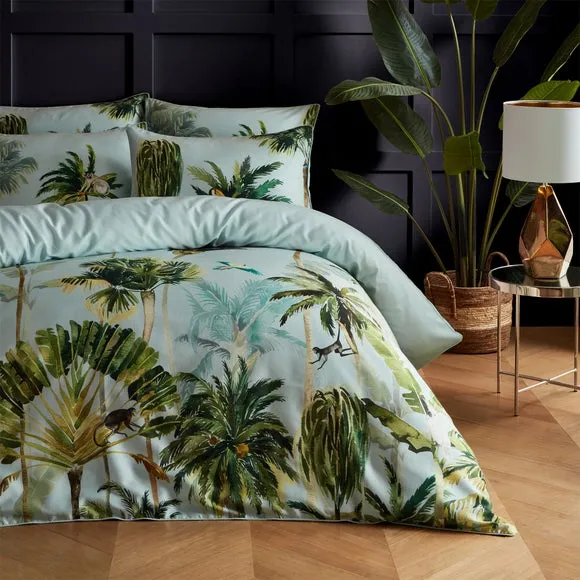 Paoletti Forsteria 100% Cotton Duvet Cover and Pillowcase Set 2