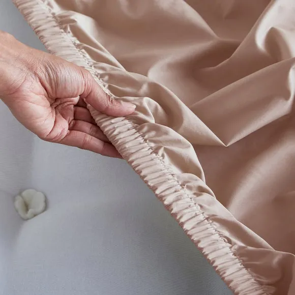 100% Egyptian Cotton 220 Thread Count True Grip® Fitted Sheet 6