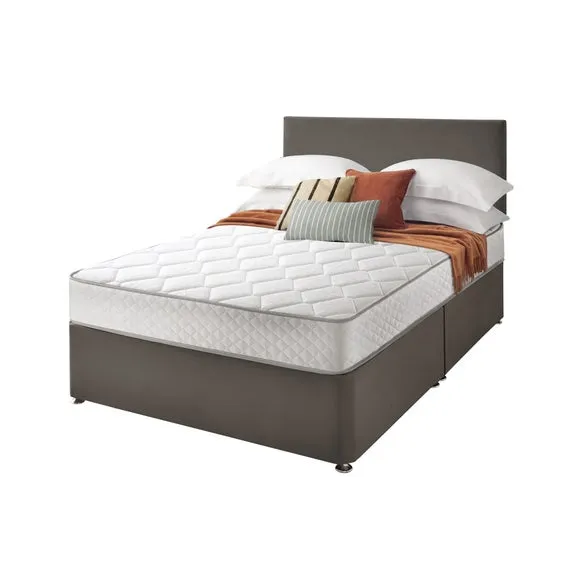 Silentnight Divan Set with Paris Headboard and 800 Pocket Spring Memory Foam Mattress 6