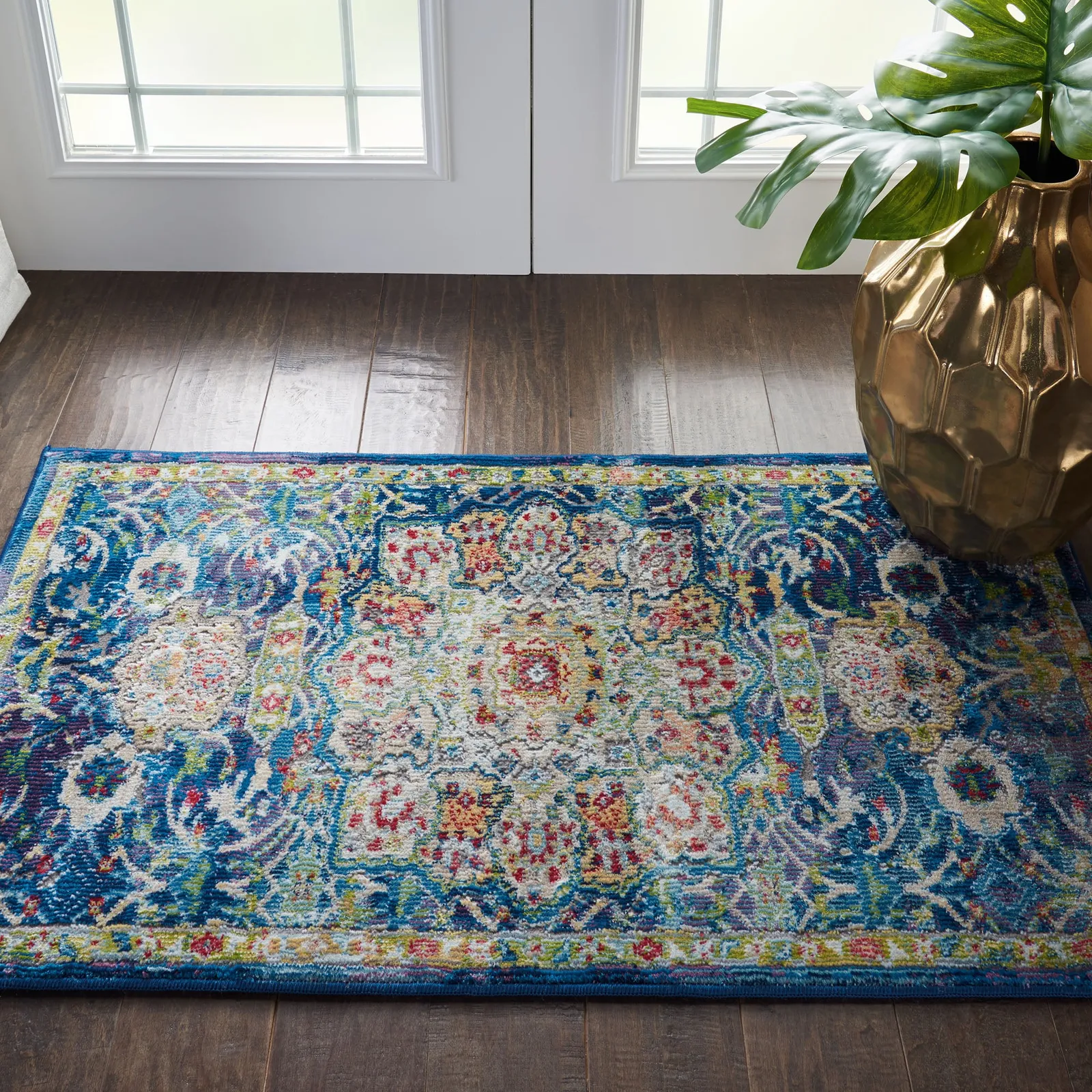 Ankara Global 3 Runner Blue, Yellow and Green