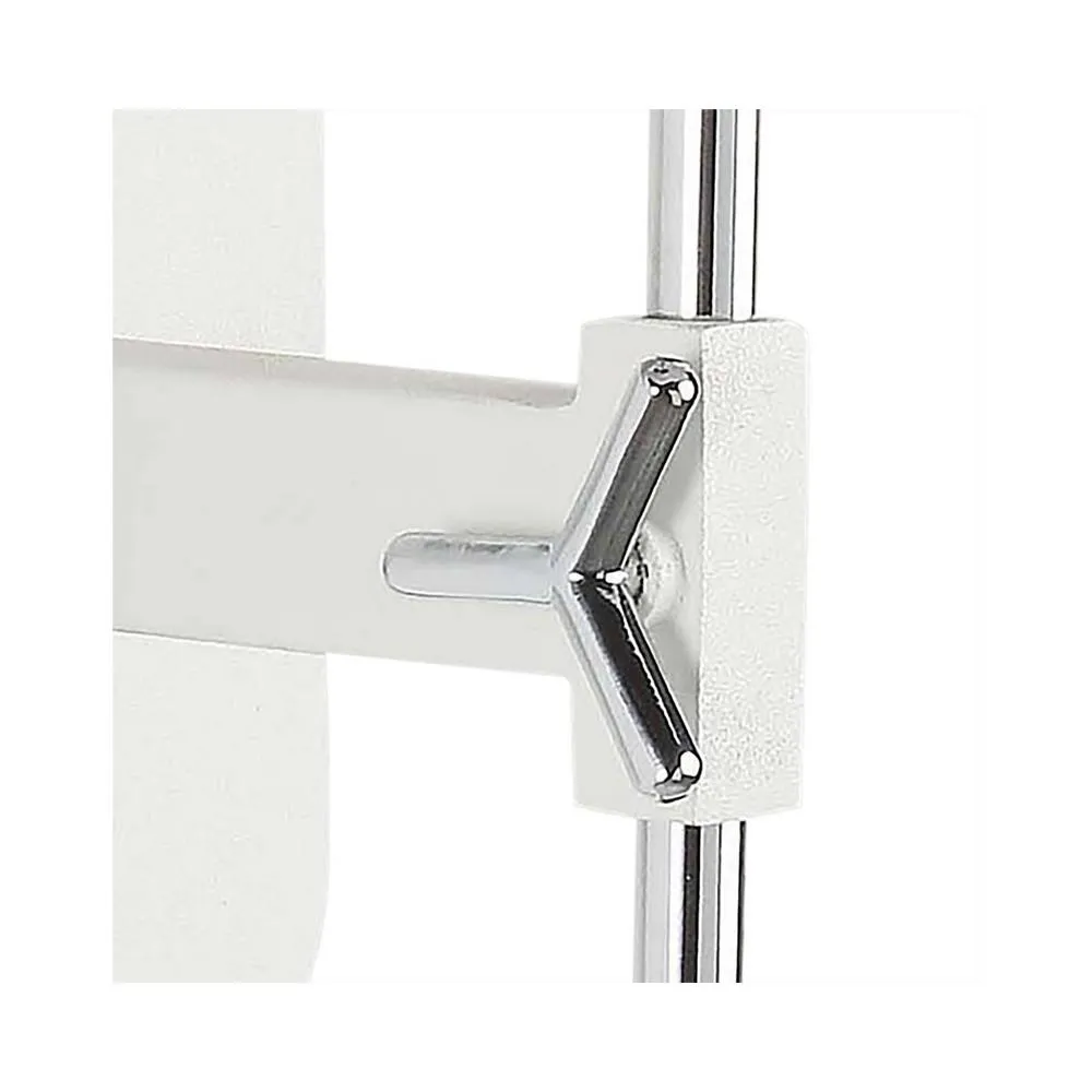 Netlighting Habana Wall Lamp Telescopic WITHOUT SHADE E27 Matt White Chrome 3