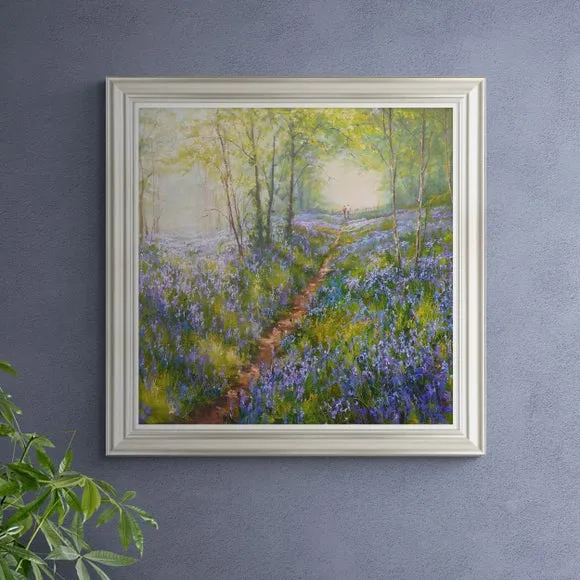 Bluebell Walk by Mark Lambert Framed Print