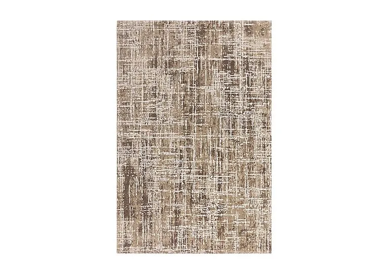 Kuza Abstract Rug - 120cm-x-170cm - Beige