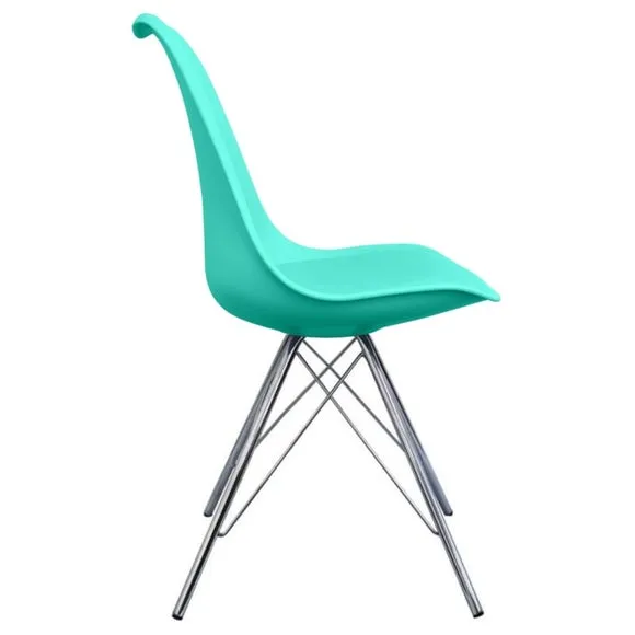 Fusion Living Soho Plastic Dining Chair 4