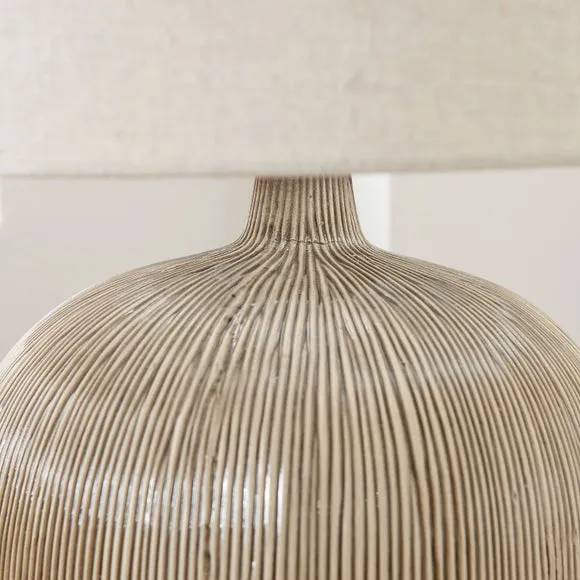 Greta Textured Ceramic Table Lamp 2