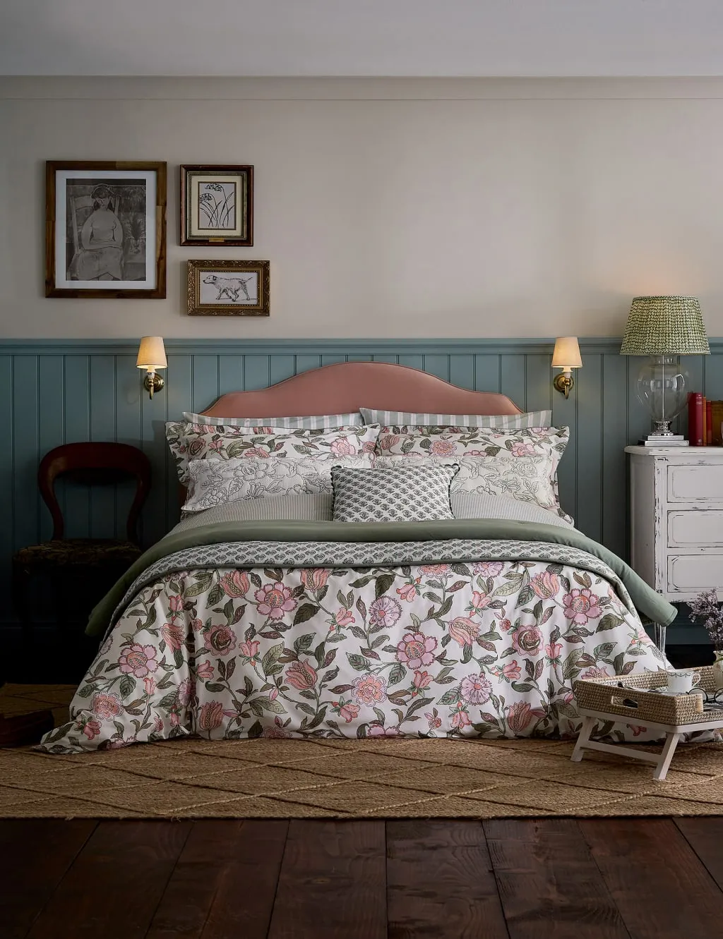 Joules Pure Cotton Juliette Bedding Set Multi