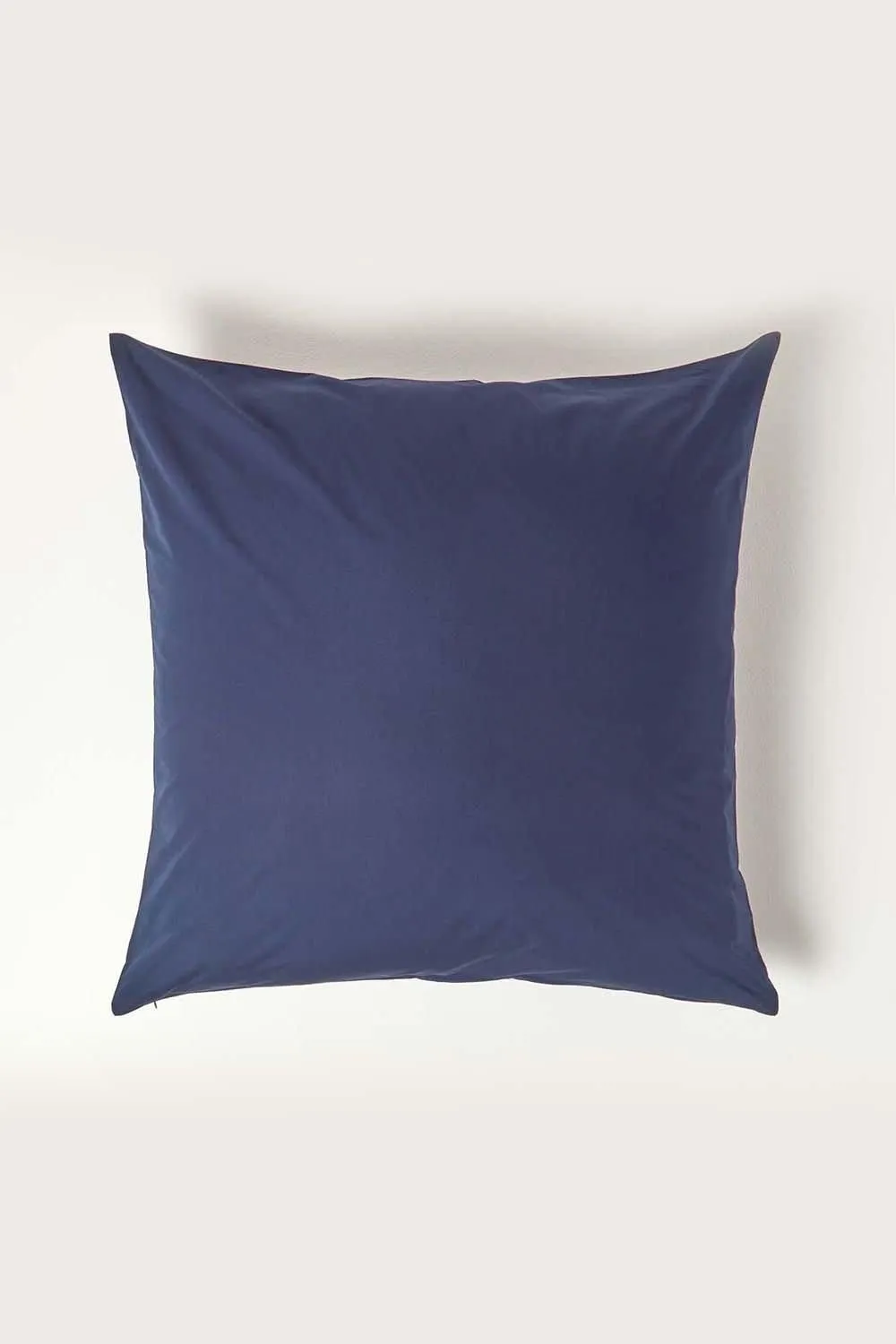 Homescapes Continental Egyptian Cotton Pillowcase 200 TC, 60 x 60 cm in Navy 1