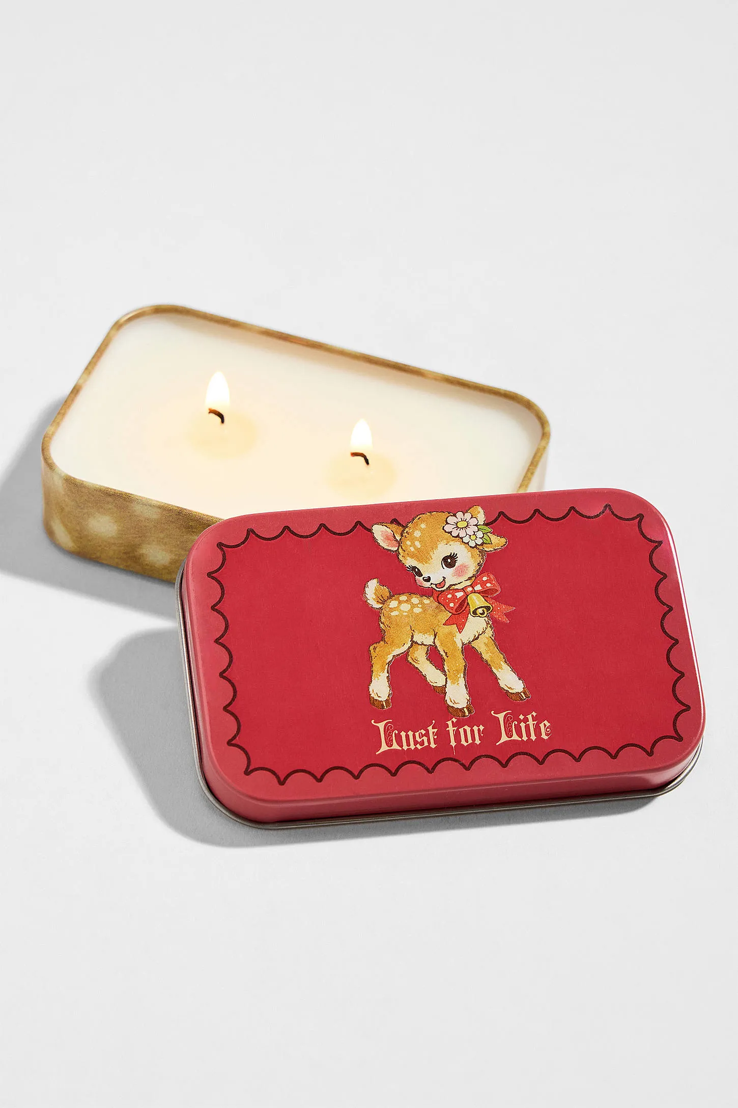 Lust For Life Tin Candle - Red ALL 4
