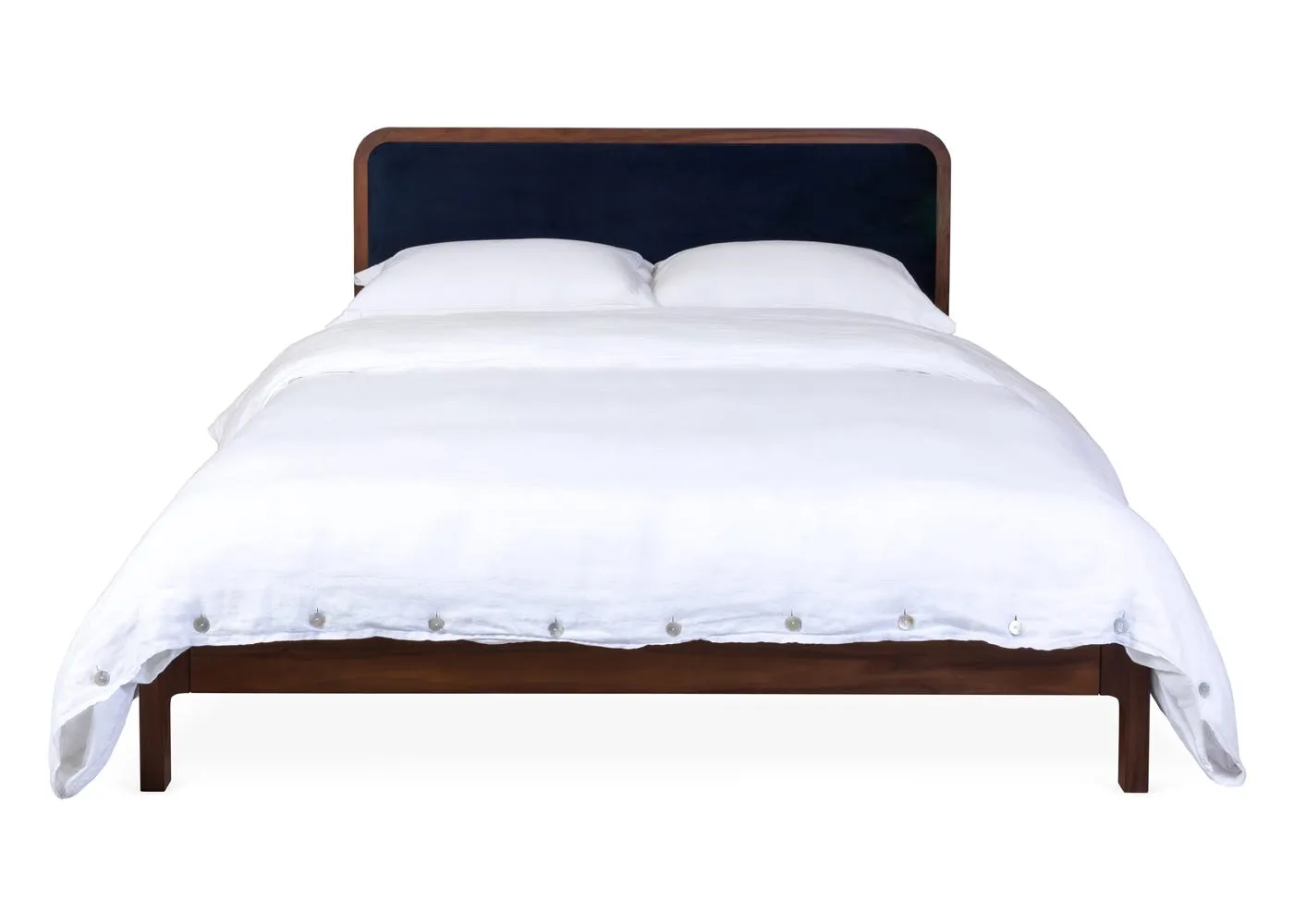 Heal's Artie Bed Super King Sized in Walnut 1