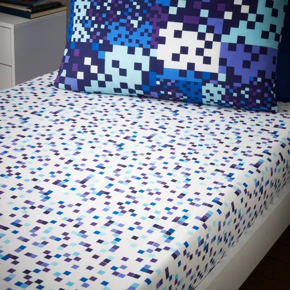 Pack of 2 Pixel Fitted Sheets 2