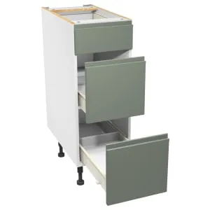 Wickes Madison Reed Green Drawer Unit - 300mm 2