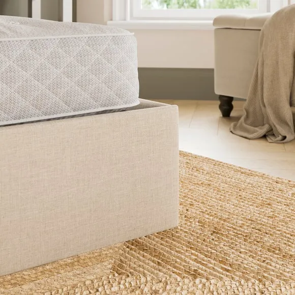 Maylee Textured Ottoman Bed Frame 4
