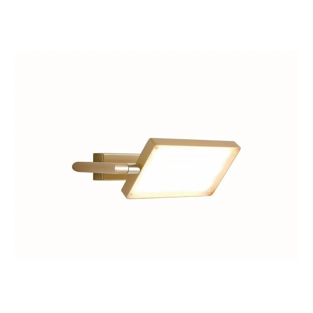 Netlighting BOOK LED Wall Light Gold 3200lm 3200K 22.5x1015cm