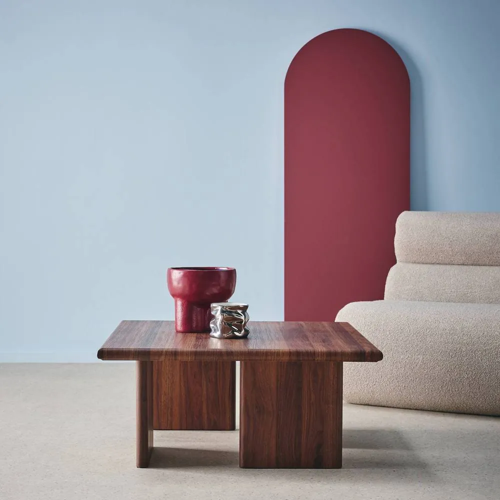 sweeek Square coffee table in Dark Brown 3