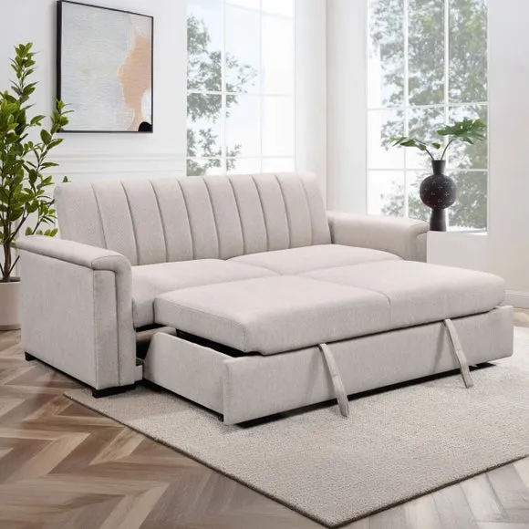 Charlotte Chenille 2 Seater Sofa Bed 1