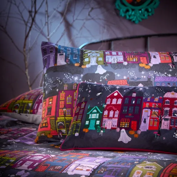 Creepy Town Polycotton Duvet Cover and Pillowcase Set 2