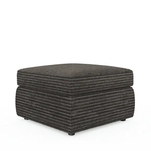 Blake Horizontal Jumbo Cord Footstool 5