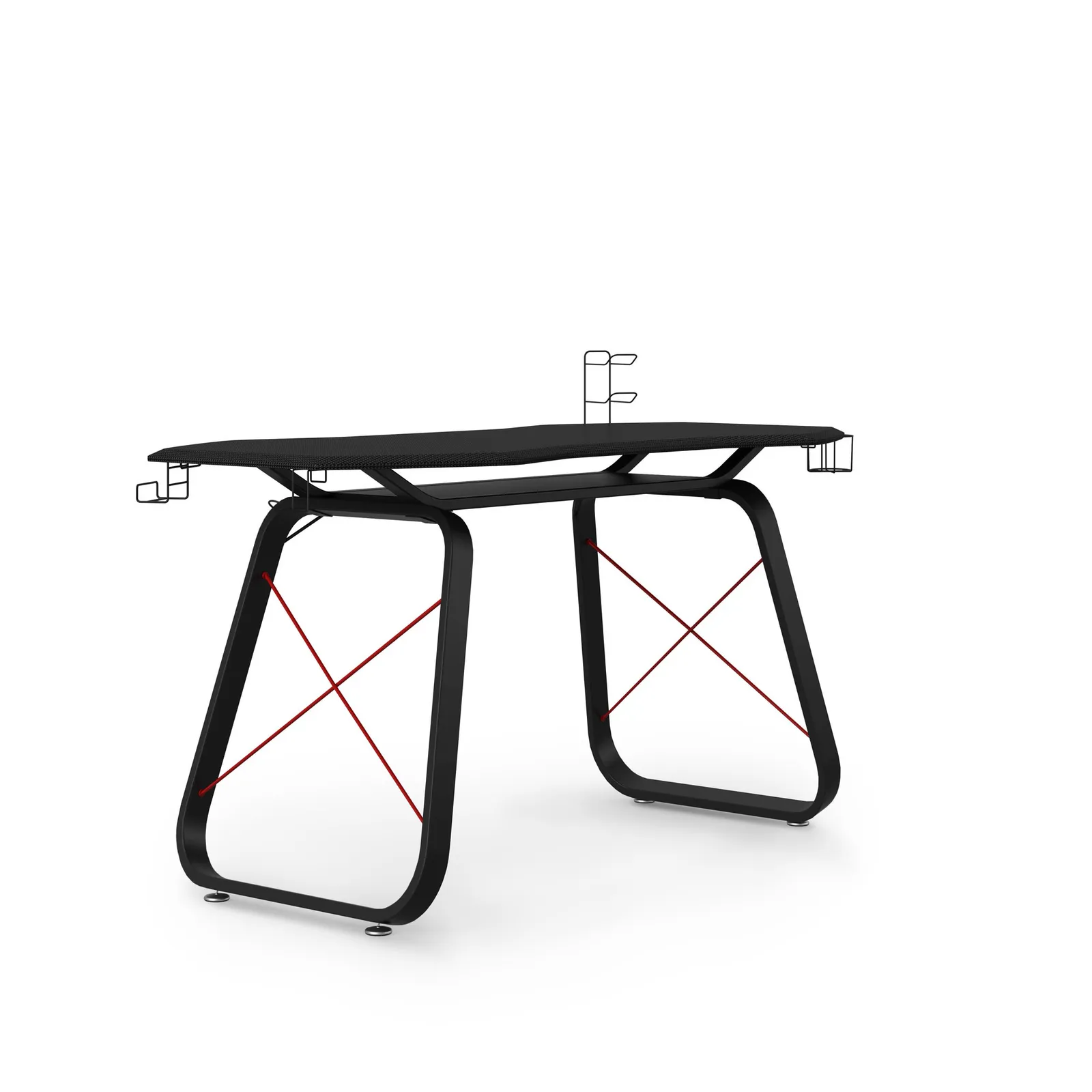 Oblivion Gaming Desk Black/Red