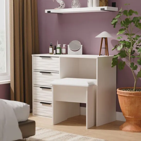 Tuxford 4 Drawer Desk