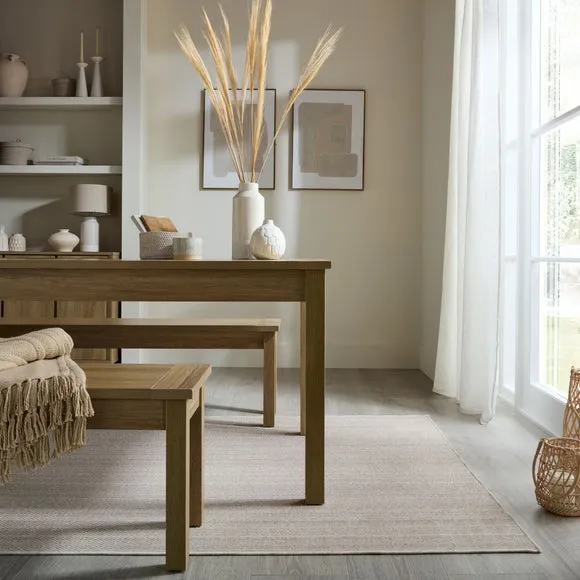 Reid Textured Washable Rug 1
