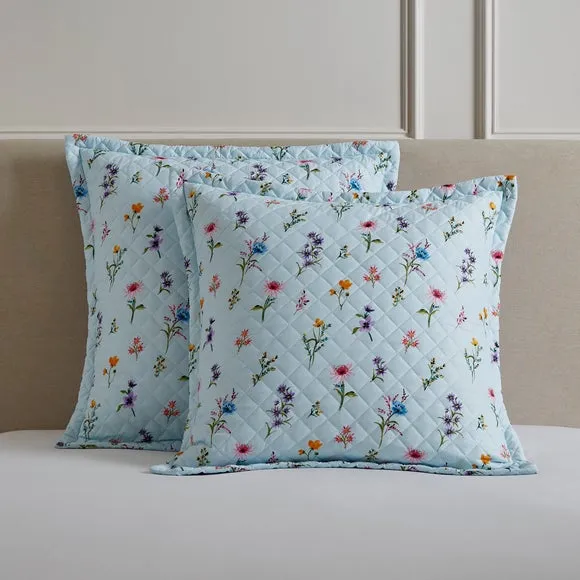 Foxley Ditsy Pink Continental Pillowcase Pair