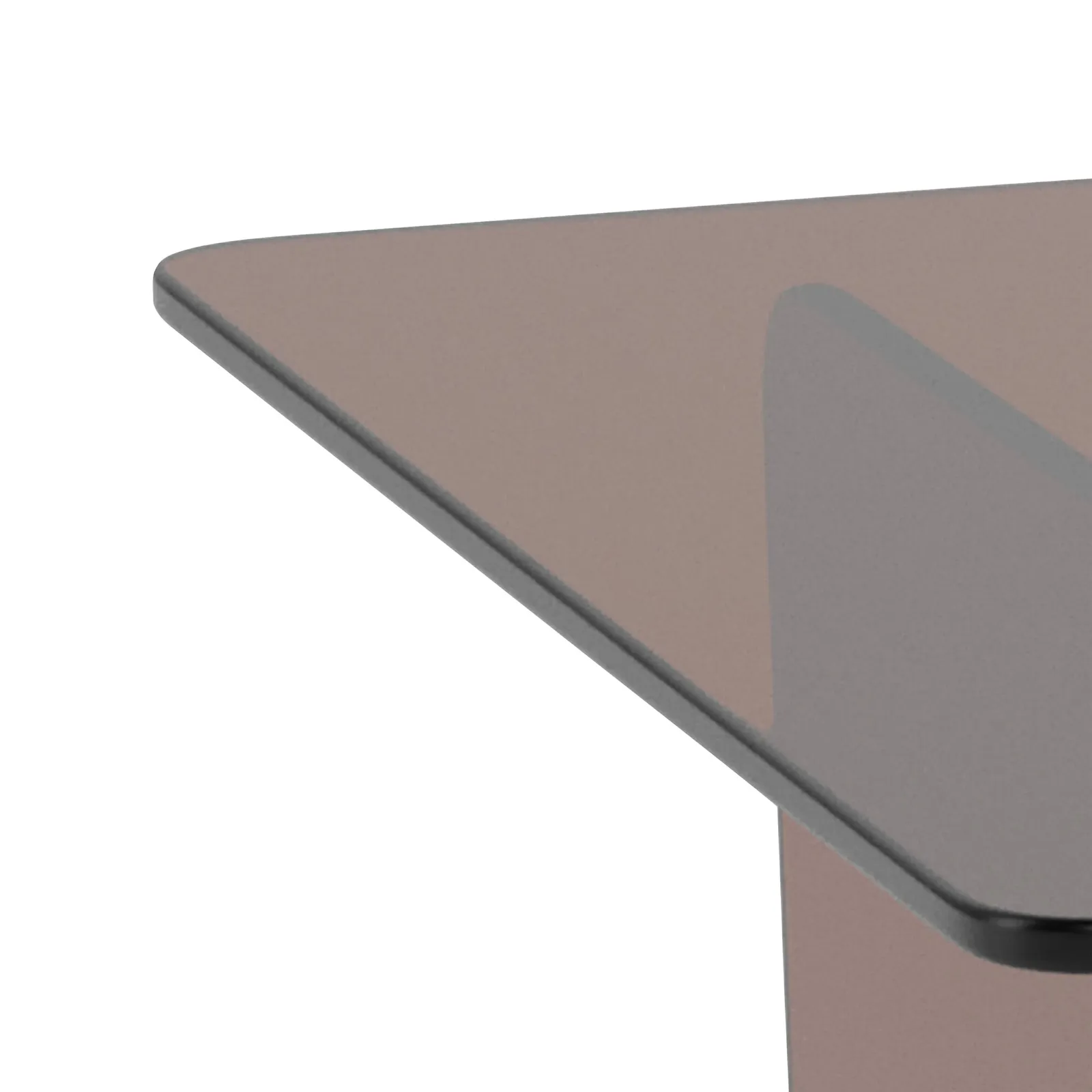 Burano 120Cm Rectangular Coffee Table, Brown Glass | Barker & Stonehouse 4