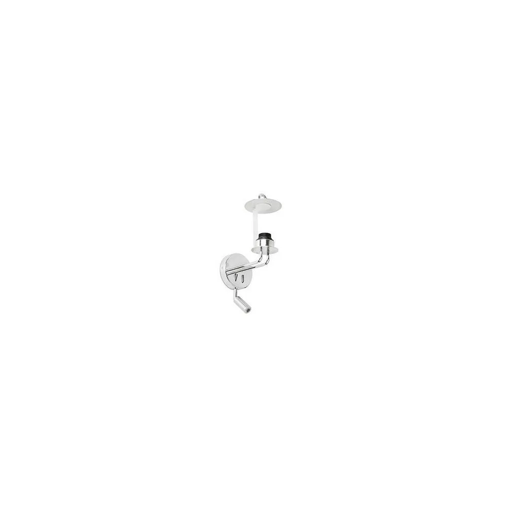 Netlighting Montreal Reading Light Wall Light Chrome E27 2700K 2