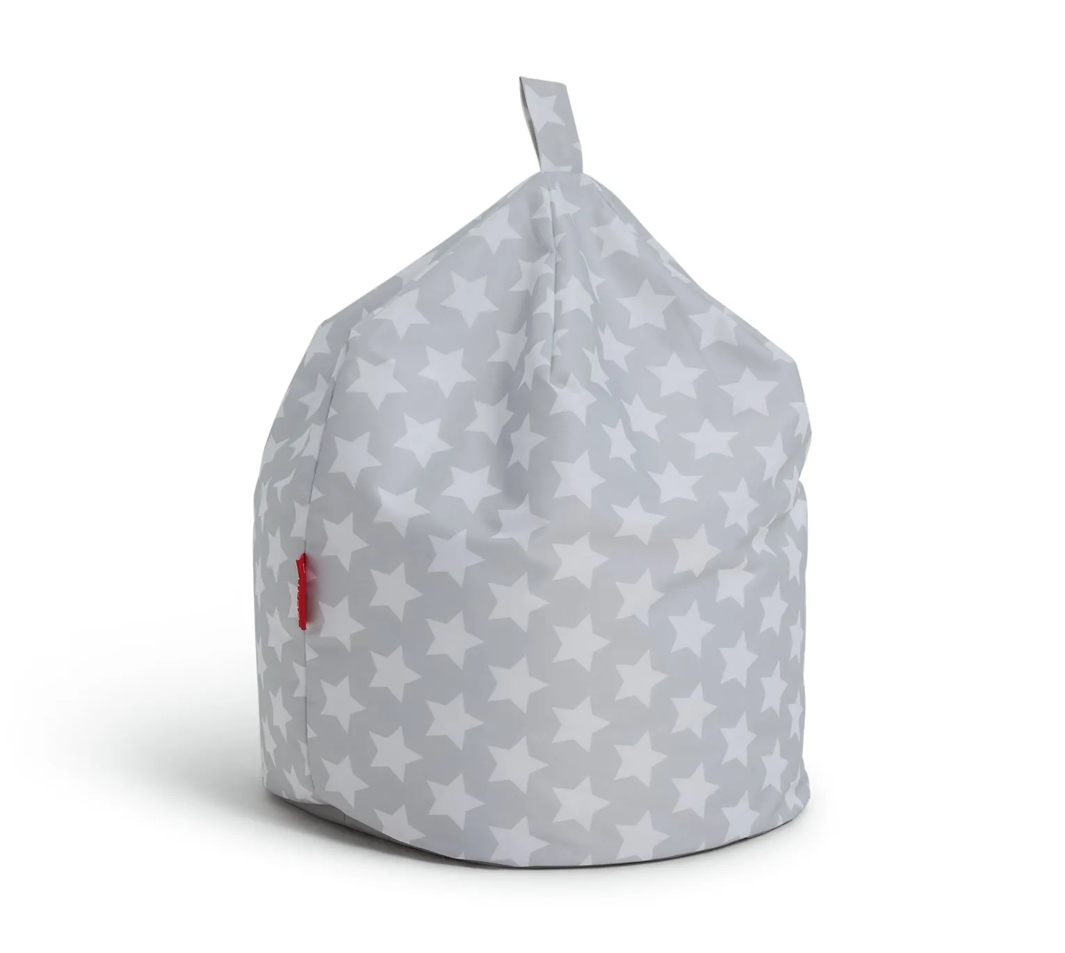 Argos Home Silver Stars Classic Bean Bag