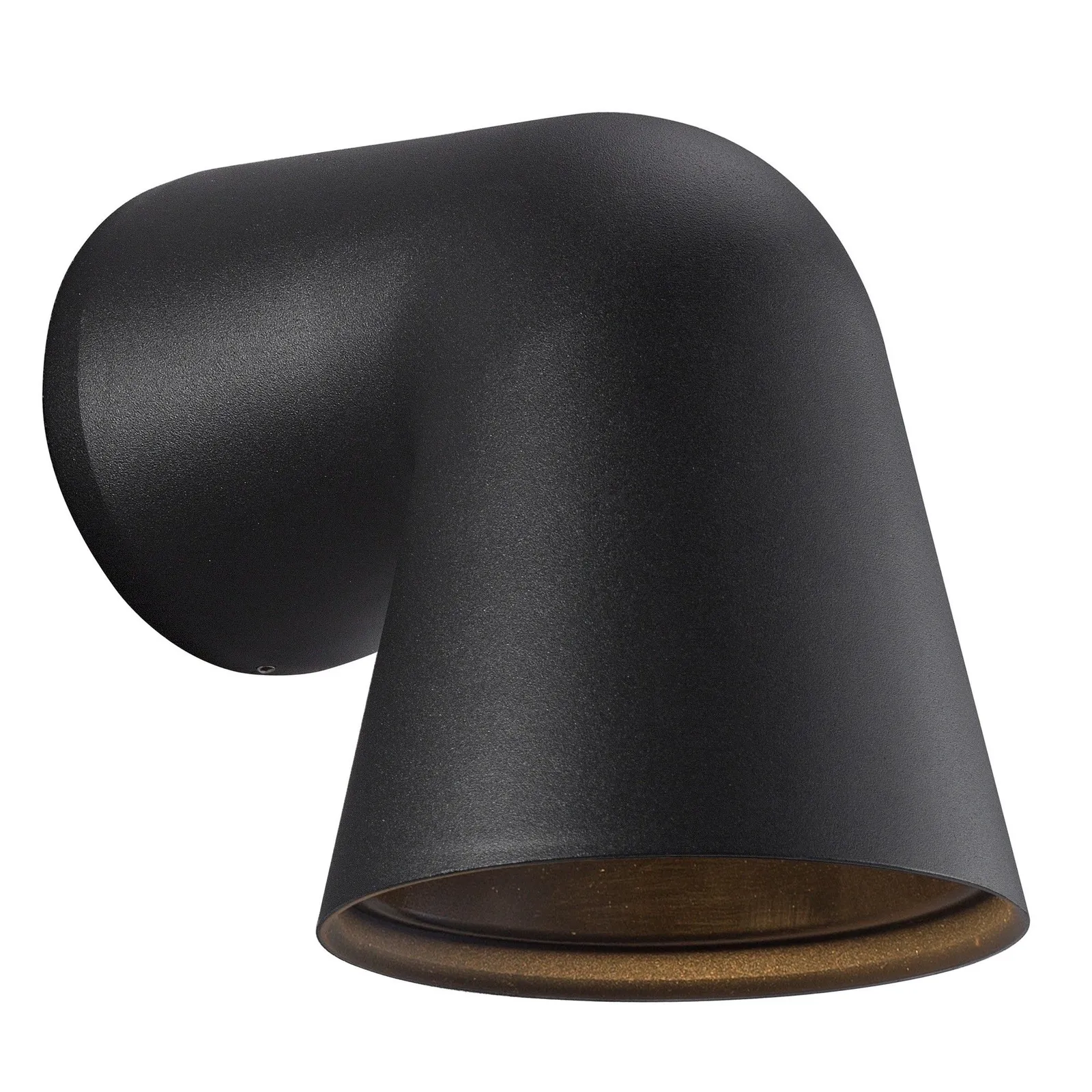 Nordlux Front Outdoor Wall Light Black Metal Garden GU10 IP44 Mains